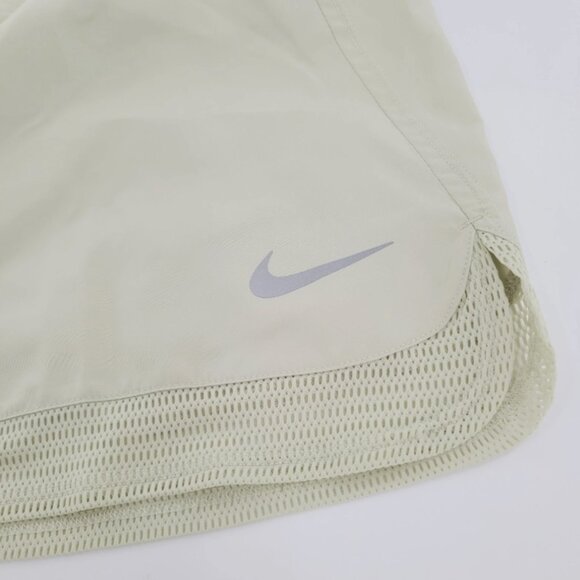 Nike Running Shorts Dri-Fit Mesh Women's Size LARGE, Olive Aura - Picture 4 of 6